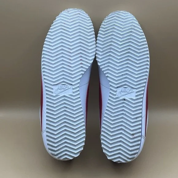 2018 Nike Cortez Forrest Gump Red Blue Retro Shoes - Women's Size 6.5 USED - Picture 7 of 8